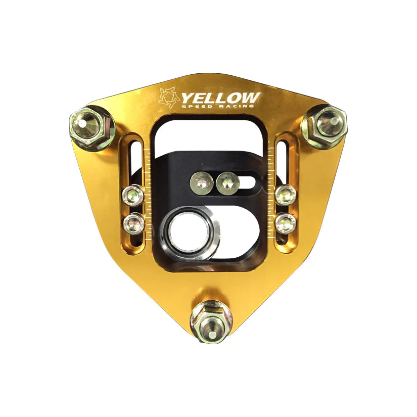 YELLOW SPEED RACING PREMIUM COMPETITION INVERTED COILOVERS HONDA CIVIC FN2 CAMBER CASTER UPGRADE