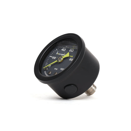 Hybrid Racing Universal Liquid Filled Fuel Pressure Gauge V2