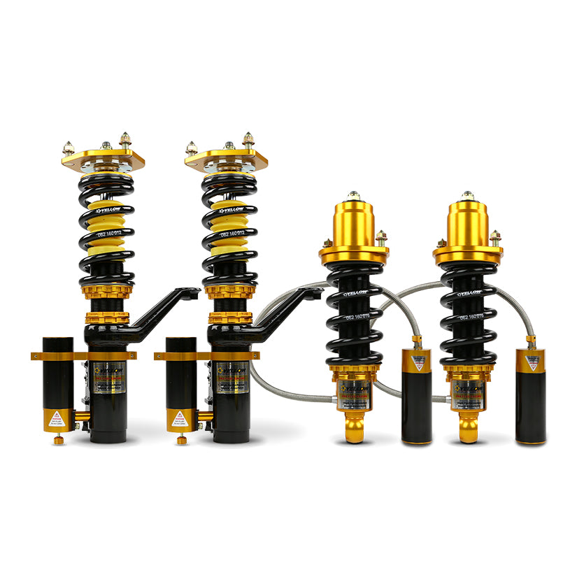 YELLOW SPEED RACING CLUB PERFORMANCE 3-WAY COILOVERS HONDA INTEGRA DC2 97-01